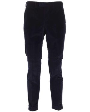 PT Torino Corduroy Trousers - Blue