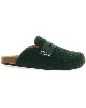 サンダル・ミュール J W ANDERSON 'Felt Loafer' mules JW Anderson Women's Felt Mule in Beige JW Anderson