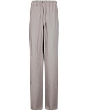 Rick Owens Drawstring-Waist Pants - Gray