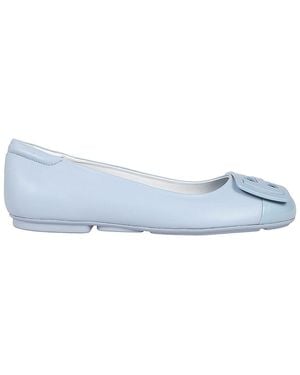 Hogan Patent Leather Ballerina - Blue