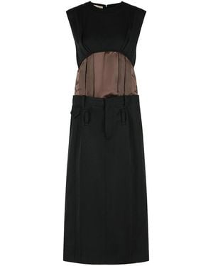 Marni Virgin Wool Dress - Black