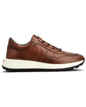 Tod's Dot Leather Sneakers - Brown
