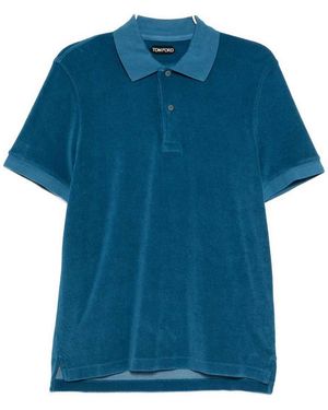 Tom Ford T-Shirts And Polos - Blue