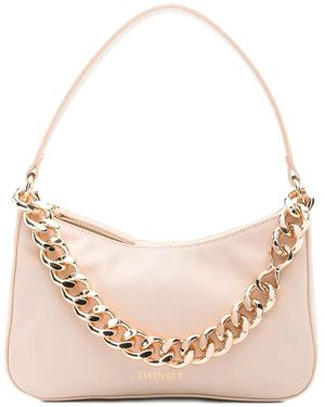 Twinset Shoulder Bag - Natural