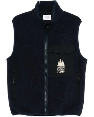 Maison Kitsuné Vest - Blue