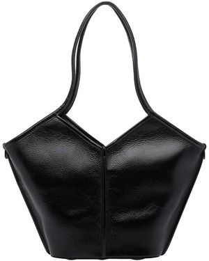 Hereu Small Calella Shoulder Bag - Black