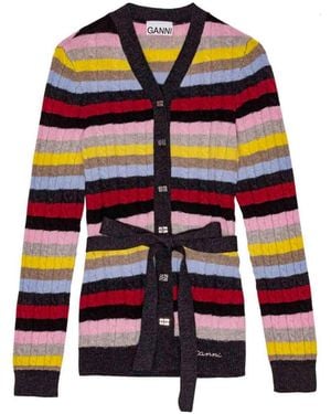 Ganni Cardigan - Blanc