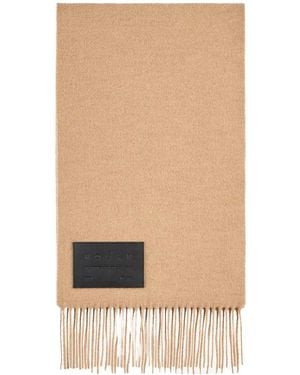 Hogan Fringes Scarf - White