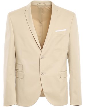 Neil Barrett Cotton Twill Suit - Natural