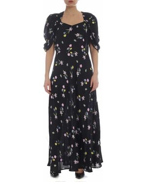 Vivetta Ischia Flower Dress - Black