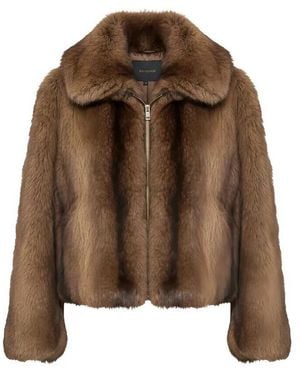 Ralph Lauren Jacket Zip-Up - Brown