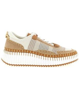 Chloé Nama Trainers - Natural