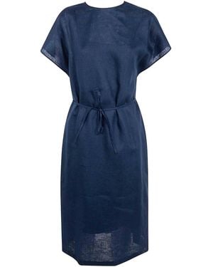 Liviana Conti Asimina Midi Dress - Blue