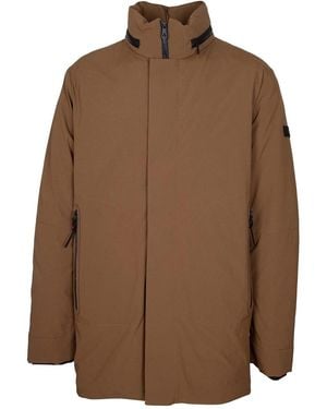 Peuterey Giubbotto Parka Peebles Colore Kaki - Marrone