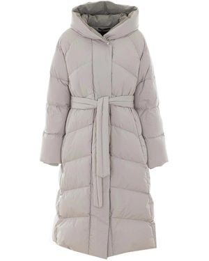 Moorer Ivory Wintra Parka - Gray