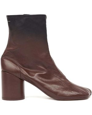 MM6 by Maison Margiela Knee Hight Boots - Brown