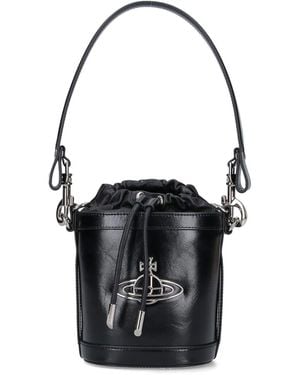 Vivienne Westwood Bucket Bag - Black