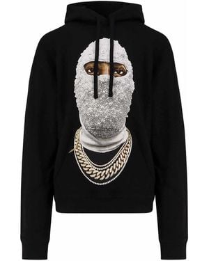 ih nom uh nit Cotton Sweatshirt - Black