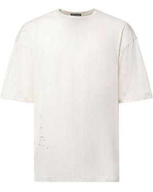 Ann Demeulemeester Cotton T-Shirt - White