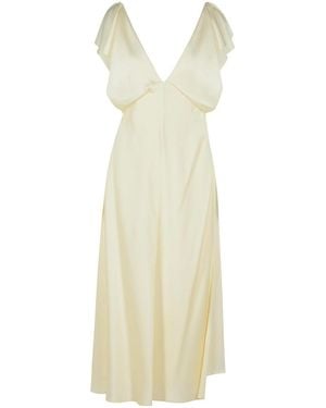 Jil Sander Long Dresses - White