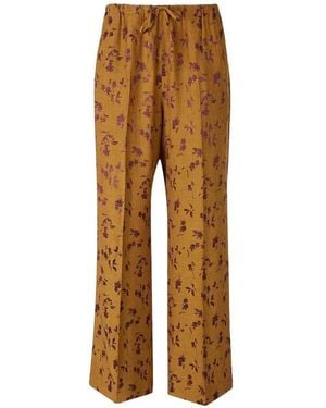 Dries Van Noten Puvis Long Pants - Natural