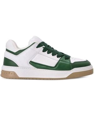 Hogan H667 Lace-Up Trainers - Green