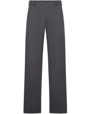 PT Torino Michael Wool Pants - Gray