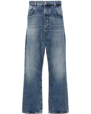 Givenchy Vaqueros Rectos - Azul