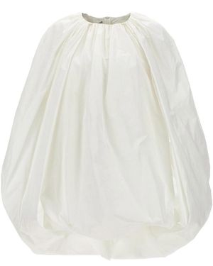 Stella McCartney Cape Mini Dress - White