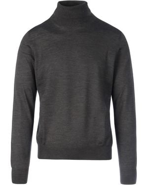 Nome Wool Turtleneck - Grey