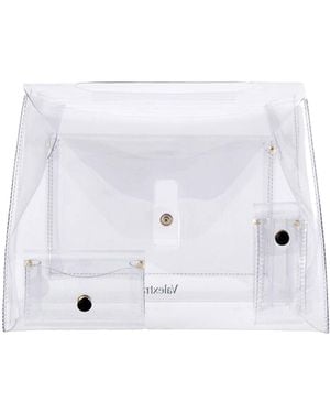 Valextra Iside Mini Raincoat - White