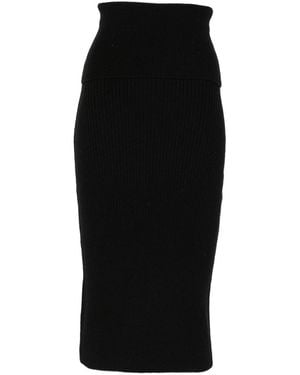 IRO Christy Wool Blend Skirt - Black