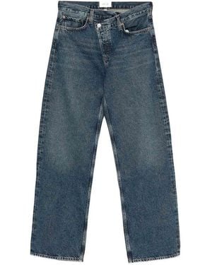 Agolde Straight Leg Jeans - Blau