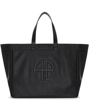 Anine Bing Large Tote Bag - Black