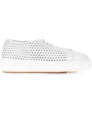 Santoni Trainer - White