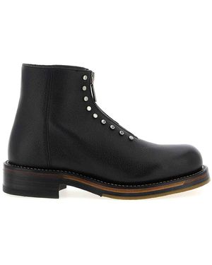 McQueen Maker Ankle Boots - Black