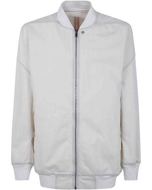 Rick Owens Jumbo Flight Denim Bomber Jacket - Grey