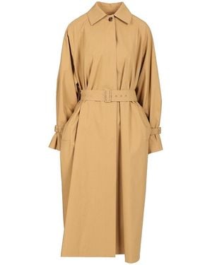 Max Mara Epoche Trench Coat - Natural