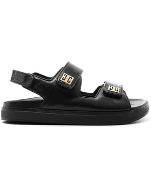 Givenchy Sandals With 4G Motif - Black
