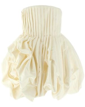Carolina Herrera Skirt Dress - White