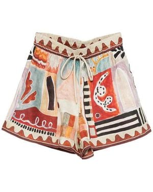 ALÉMAIS 'Michelle' Shorts - Red