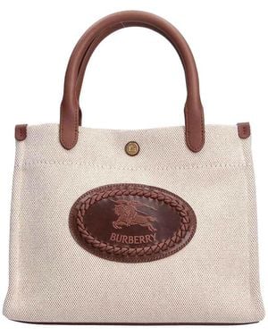 Burberry Clovelly Mini Tote Bag - Pink