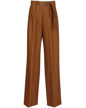 Dries Van Noten Wide-Leg Trousers - Brown