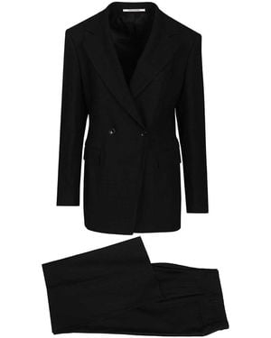 Tagliatore Astra Double-Breasted Suit - Black