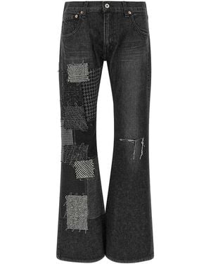 Junya Watanabe Patchwork Jeans - Black