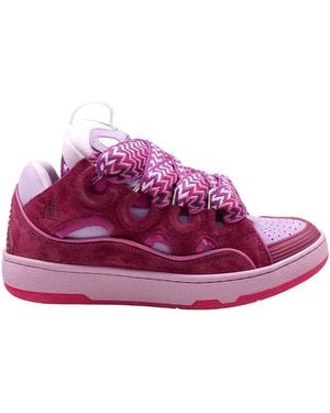 Lanvin Curb Sneakers - Purple