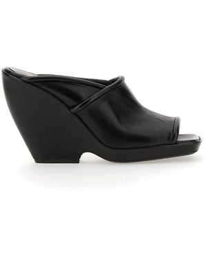 KHAITE Sandals Mules The Stagg 105Mm - Black