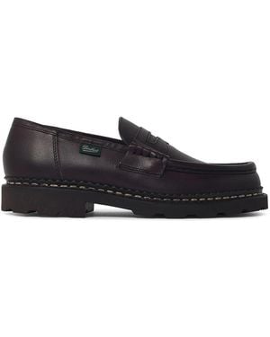Paraboot Reims Leather Loafers - Black