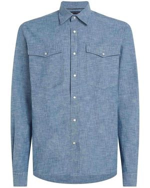 Tommy Hilfiger Camicia Indaco - Blu