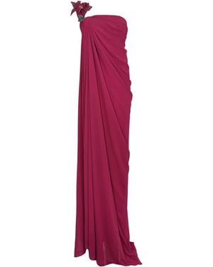 Tarik Ediz Betina 99036 Long Dress - Purple